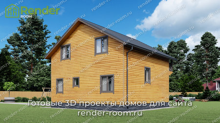 Проект  Площадь: 126, Размер: 8х9