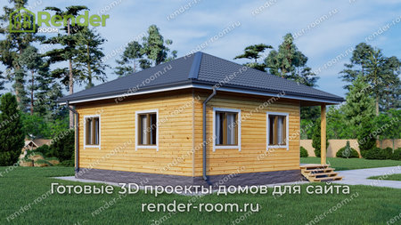 Проект  Площадь: 53, Размер: 8х8