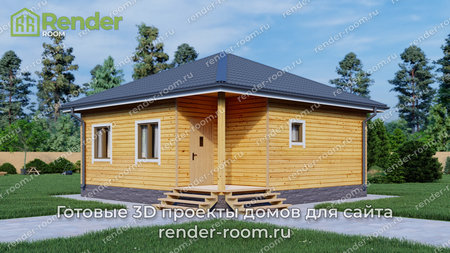 Проект  Площадь: 53, Размер: 8х8