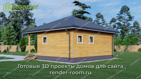 Проект  Площадь: 53, Размер: 8х8