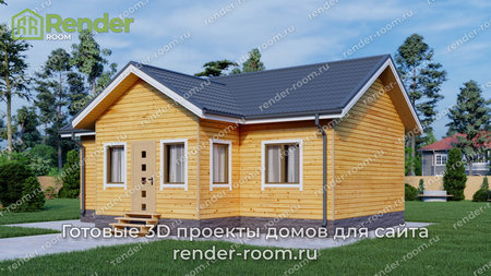 Проект  Площадь: 63, Размер: 8х10