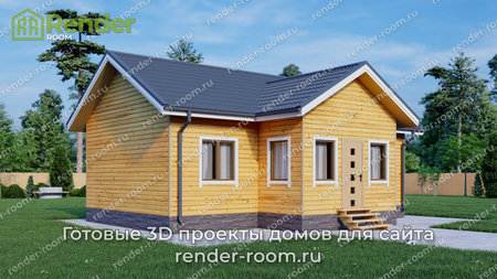 Проект  Площадь: 63, Размер: 8х10