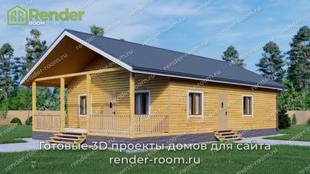 Проект  Площадь: 100, Размер: 9х13