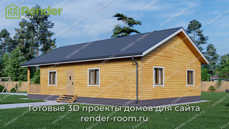 Проект  Площадь: 100, Размер: 9х13