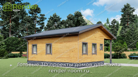 Проект  Площадь: 63, Размер: 9х9