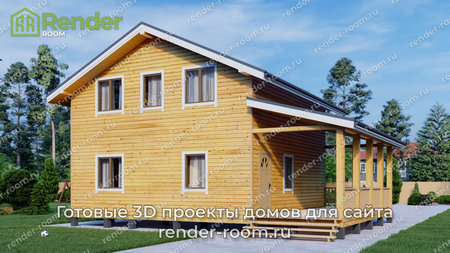 Проект  Площадь: 110, Размер: 8х8