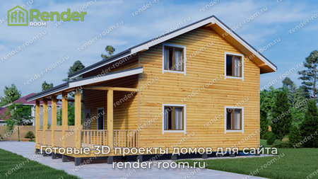 Проект  Площадь: 110, Размер: 8х8