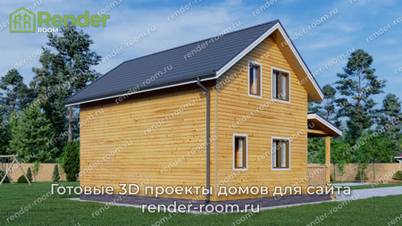 Проект  Площадь: 103, Размер: 8х9