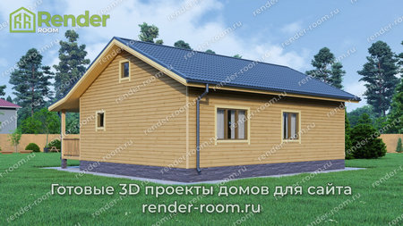 Проект П-1419 Площадь: 75, Размер: 8х10