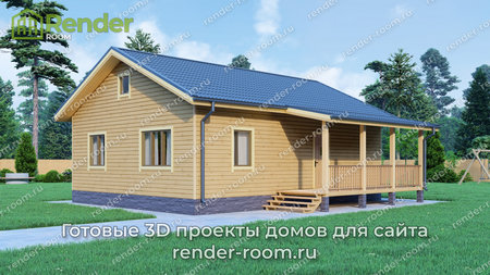 Проект П-1419 Площадь: 75, Размер: 8х10