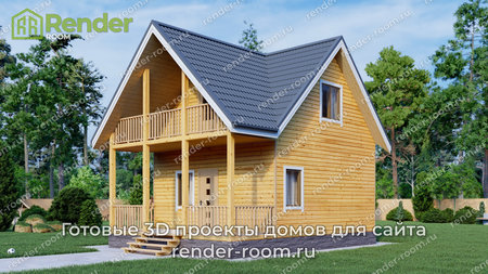 Проект  Площадь: 49, Размер: 6х8