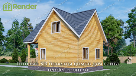 Проект  Площадь: 49, Размер: 6х8