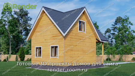 Проект  Площадь: 49, Размер: 6х8