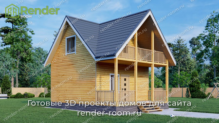 Проект  Площадь: 49, Размер: 6х8