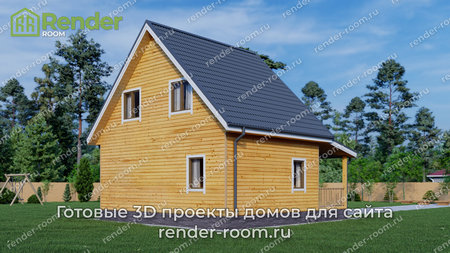 Проект  Площадь: 79, Размер: 6х8