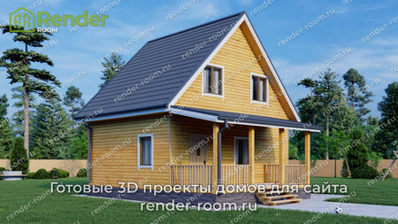 Проект  Площадь: 79, Размер: 6х8