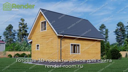 Проект  Площадь: 95, Размер: 8х9