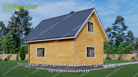 Проект  Площадь: 95, Размер: 8х9