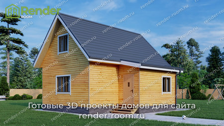 Проект  Площадь: 95, Размер: 8х9