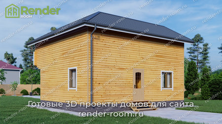 Проект  Площадь: 110, Размер: 8х9