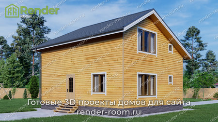 Проект  Площадь: 110, Размер: 8х9