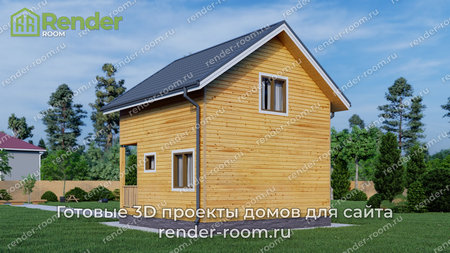 Проект  Площадь: 57, Размер: 6х6