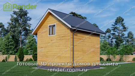 Проект  Площадь: 57, Размер: 6х6