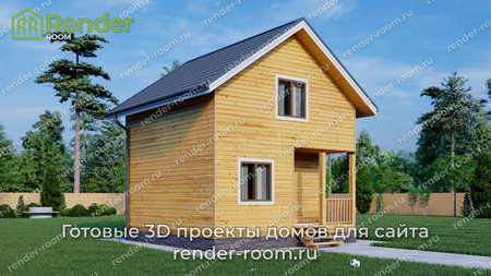 Проект  Площадь: 57, Размер: 6х6