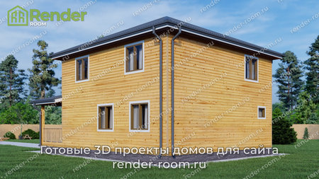 Проект П-1437 Площадь: 132, Размер: 9х11