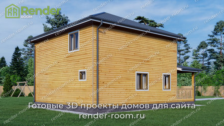 Проект П-1437 Площадь: 132, Размер: 9х11