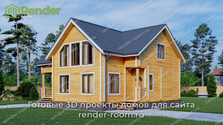 Проект  Площадь: 143, Размер: 9х12