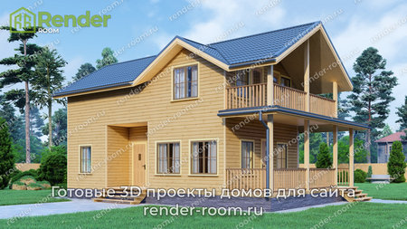 Проект  Площадь: 164, Размер: 8х10