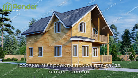 Проект  Площадь: 129, Размер: 9х11