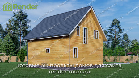 Проект П-1444 Площадь: 114, Размер: 9х9