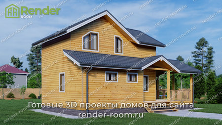 Проект  Площадь: 74, Размер: 7х8