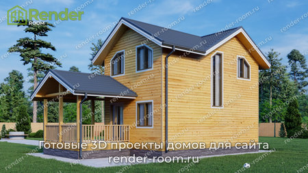 Проект  Площадь: 74, Размер: 7х8