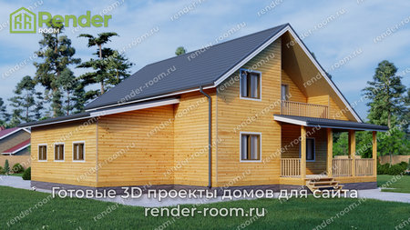 Проект П-1447 Площадь: 154, Размер: 12х14