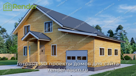 Проект П-1447 Площадь: 154, Размер: 12х14