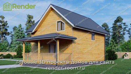 Проект  Площадь: 91, Размер: 8х9