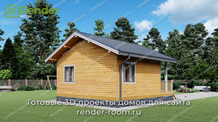 Проект  Площадь: 32, Размер: 6х6