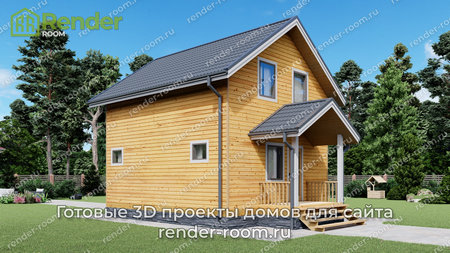 Проект П-1456 Площадь: 63, Размер: 6х7