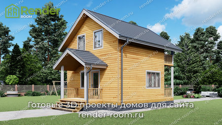 Проект П-1456 Площадь: 63, Размер: 6х7