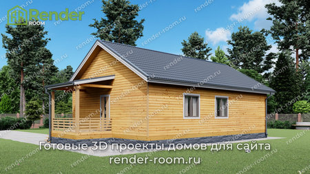 Проект  Площадь: 80, Размер: 8х12