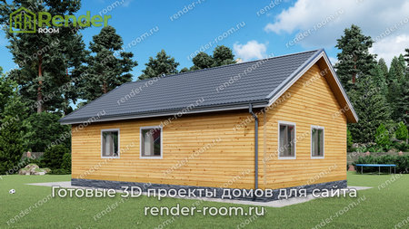 Проект  Площадь: 80, Размер: 8х12