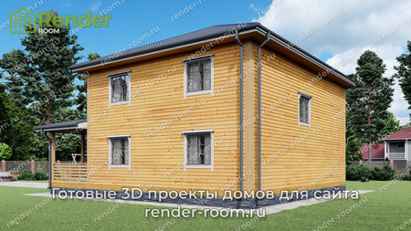 Проект П-1460 Площадь: 168, Размер: 9х12