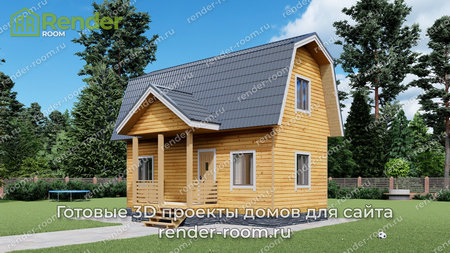 Проект  Площадь: 48, Размер: 4х8