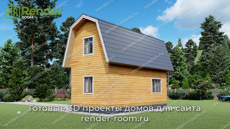 Проект  Площадь: 48, Размер: 4х8