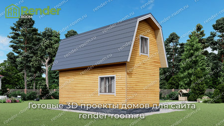 Проект  Площадь: 48, Размер: 4х8