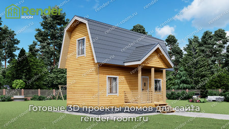 Проект  Площадь: 48, Размер: 4х8