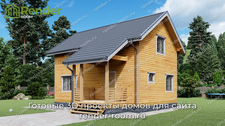 Проект  Площадь: 93, Размер: 6х9